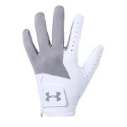 Under Armour UA Medal Golf Glove - White/Grey