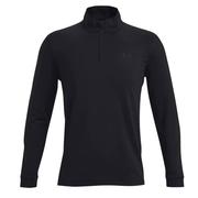 Under Armour Playoff 1/4 Zip Golf Top - Black