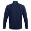 Under Armour Playoff 1/4 Zip Golf Top - Navy - thumbnail image 2