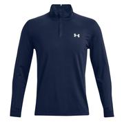 Under Armour Playoff 1/4 Zip Golf Top - Navy