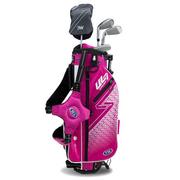 US Kids UL7 4 Club Golf Package Set Age 6 (45'') - Pink