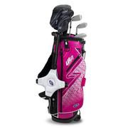 US Kids UL7 5 Club Golf Package Set Age 8 (51'') - Pink