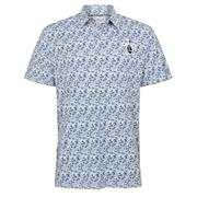 Original Penguin Umbrella Novelty Print Golf Polo Shirt - Astral Night