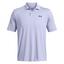 Under Armour Matchplay Golf Polo Shirt - Celeste Blue - thumbnail image 1