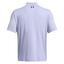 Under Armour Matchplay Golf Polo Shirt - Celeste Blue - thumbnail image 2