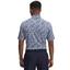 Under Armour Playoff 3.0 Printed Golf Polo Shirt - Blue Atlantis/White/Midnight Navy - thumbnail image 2