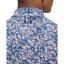 Under Armour Playoff 3.0 Printed Golf Polo Shirt - Blue Atlantis/White/Midnight Navy - thumbnail image 3