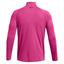 Under Armour Tech 2.0 Half Zip Long Sleeve Golf Top - Astro Pink - thumbnail image 2