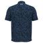 Under Armour Tee To Green Printed Golf Polo Shirt - Midnight Navy/Blue Atlantis/White - thumbnail image 2