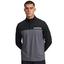 Under Armour Tee to Green Mens Quarter Zip Top - Black/Castlerock/White - thumbnail image 1