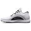 Under Armour UA Charged Draw 2 Spikeless Mens Golf Shoes - White - thumbnail image 2