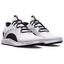 Under Armour UA Charged Draw 2 Spikeless Mens Golf Shoes - White - thumbnail image 4
