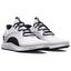 Under Armour UA Charged Draw 2 Spikeless Golf Shoes - White - thumbnail image 4