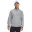 Under Armour UA Drive Midlayer SweaterFleece Golf Top - Steel/Mod Gray/Steel - thumbnail image 1