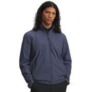 Under Armour UA Drive Pro Full-Zip Golf Top - Downpour Gray/Black