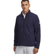 Under Armour UA Drive Pro Full-Zip Golf Top - Midnight Navy/Black