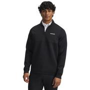 Under Armour UA Drive Pro Hybrid Golf Top - Black/Black