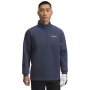 Under Armour UA Drive Pro Hybrid Golf Top - Downpour Gray/Black