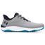 Under Armour UA Drive Pro Spikeless Wide Golf Shoes - Mod Gray/Capri/Midnight Navy - thumbnail image 1