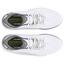Under Armour UA Drive Pro Spikeless Wide Golf Shoes - White/White/Metallic Gun Metal - thumbnail image 3