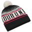 Under Armour UA Halftime Pom Pom Beanie Hat - Stone/Racer Red/Black - thumbnail image 2