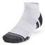 Under Armour UA Performance Tech Unisex 3-Pack Low Cut Socks - White/White/Jet Gray - thumbnail image 2