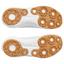 Under Armour UA Phantom Fore Golf Shoes - White/White/Halo Gray - thumbnail image 5