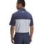 Under Armour UA Tee To Green Colour Block Polo - Downpour Gray/Halo Gray/Prime Pink - thumbnail image 2