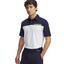 Under Armour UA Tee To Green Colour Block Polo - Midnight Navy/White/Cyber Green - thumbnail image 1