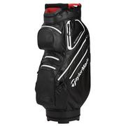 TaylorMade Storm Dry Waterproof Golf Cart Bag - Black/White/Red