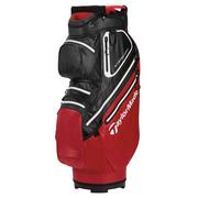 TaylorMade Storm Dry Waterproof Golf Cart Bag - Red/Black