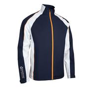 Sunderland Vancouver Pro Waterproof Golf Jacket - Navy/White/Lava