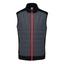 Ping Vernon Quilted Hybrid Golf Vest - Asphalt/Black - thumbnail image 1