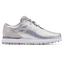 Under Armour Womens Charged Breathe Spikeless Golf Shoes - White/Metallic Silver - thumbnail image 1