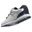 Under Armour Womens Charged Breathe Spikeless Golf Shoes - White/Academy Blue - thumbnail image 6