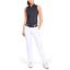 Under Armour Womens Links Pant - White model - thumbnail image 3