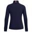 Under Armour Womens Playoff 1/4 Zip Golf Sweater - Midnight Navy - thumbnail image 2