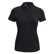 Under Armour Womens Playoff Short Sleeve Golf Polo - Black
