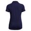 Under Armour Womens Playoff Short Sleeve Golf Polo - Midnight Navy - thumbnail image 2