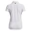 Under Armour Womens Playoff Short Sleeve Golf Polo - White - thumbnail image 2
