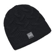 Next product: Under Armour Womens UA Halftime Cable Knit Beanie - Black/Jet Gray/Halo Gray