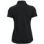 Under Armour Womens Zinger Short Sleeve Polo Shirt - Black/Silver - thumbnail image 2