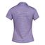 Under Armour Womens Zinger Short Sleeve Novelty Polo - Purple back - thumbnail image 2