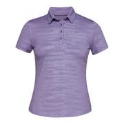 Under Armour Womens Zinger Short Sleeve Novelty Polo - Purple