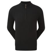 FootJoy Wool Blend 1/2 Zip Sweater - Black main