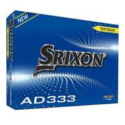 Srixon 10th Generation AD333 Golf Balls - Yellow