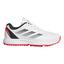 adidas Adizero ZG Junior Golf Shoes - White/Black/Red - thumbnail image 1