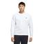 adidas Core Crew Mens Sweatshirt - White - thumbnail image 2