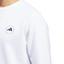 adidas Core Crew Mens Sweatshirt - White - thumbnail image 4