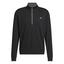 adidas Core Lightweight 1/4 Golf Sweater - Black - thumbnail image 1
